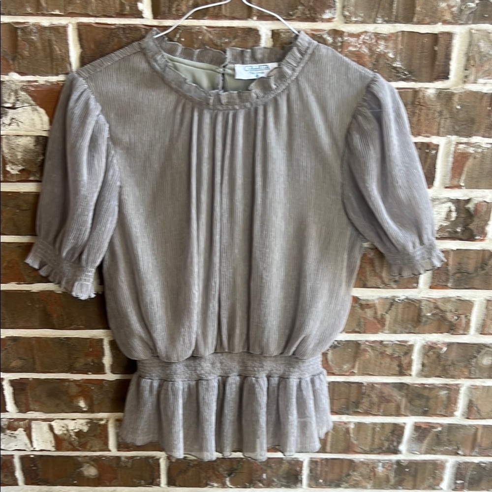Gray Women's Top